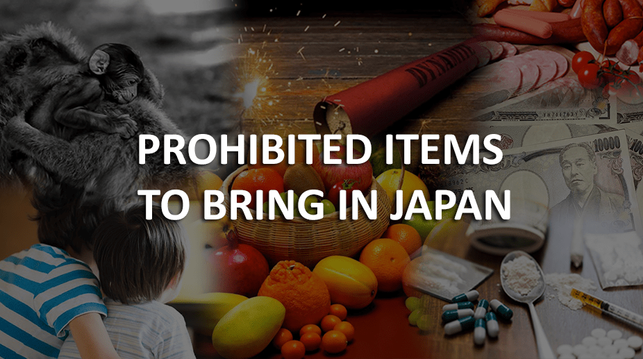 Verbotene Gegenstände für die Einfuhr nach Japan