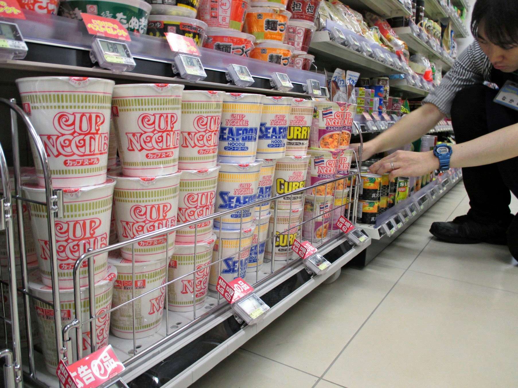 Nissin Foods sagt, dass weltweit 50 Milliarden Cup Noodles verkauft wurden