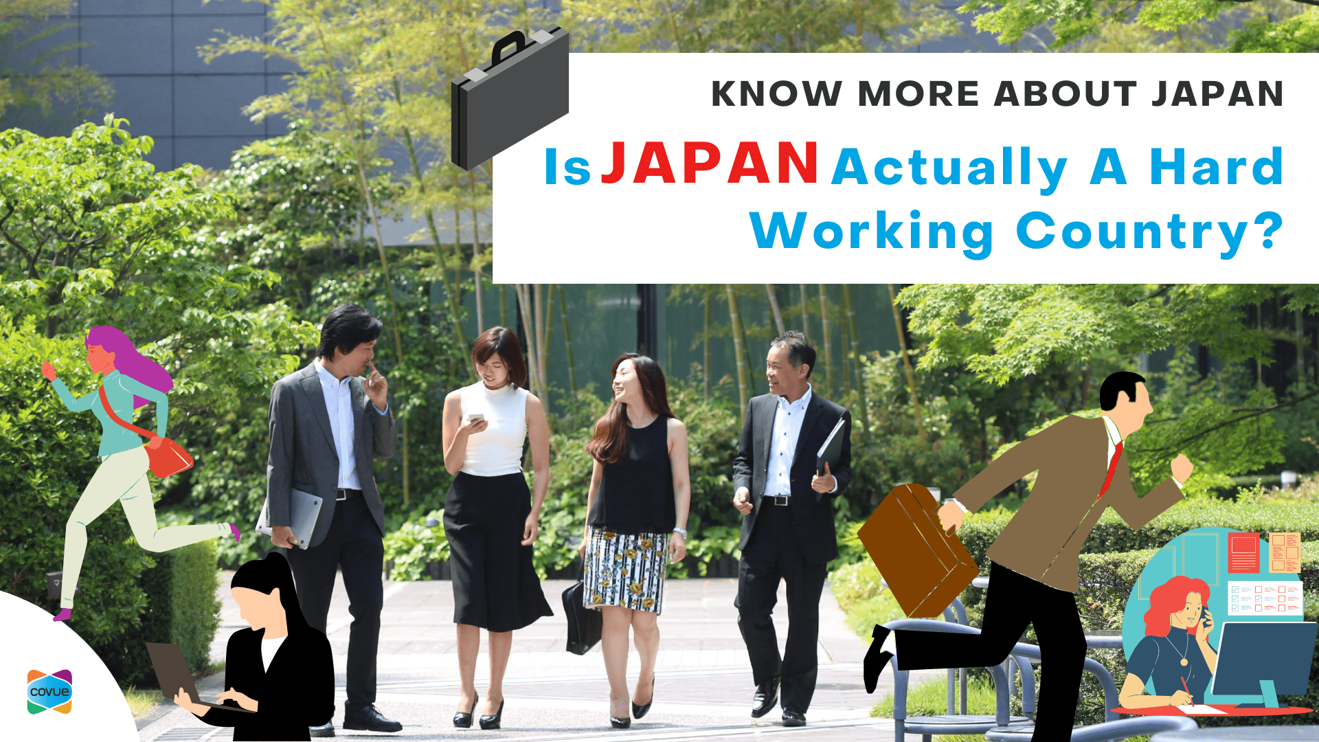 जापान वास्तव में एक कठिन काम कर रहे देश है