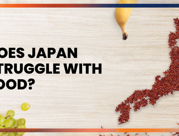 क्या जापान भोजन के साथ संघर्ष करता है?
